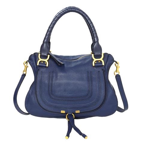 chloe marcie large navy|chloe marcie bag size.